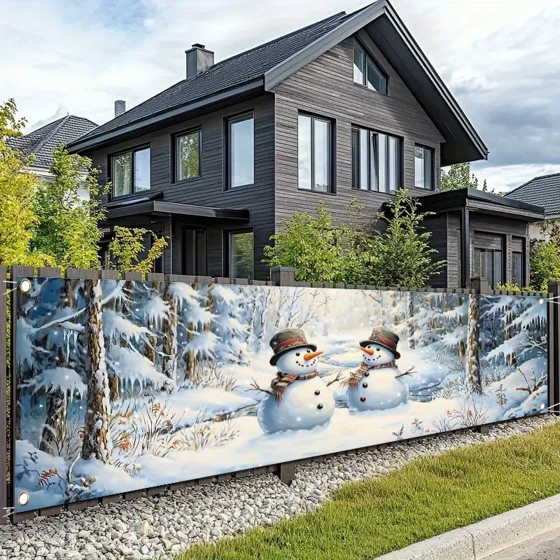Interior Design Years - 1 баннер с изображением снеговика и